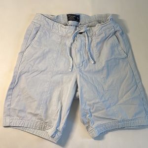 Abercrombie and fitch baby blue casual beach shorts XS